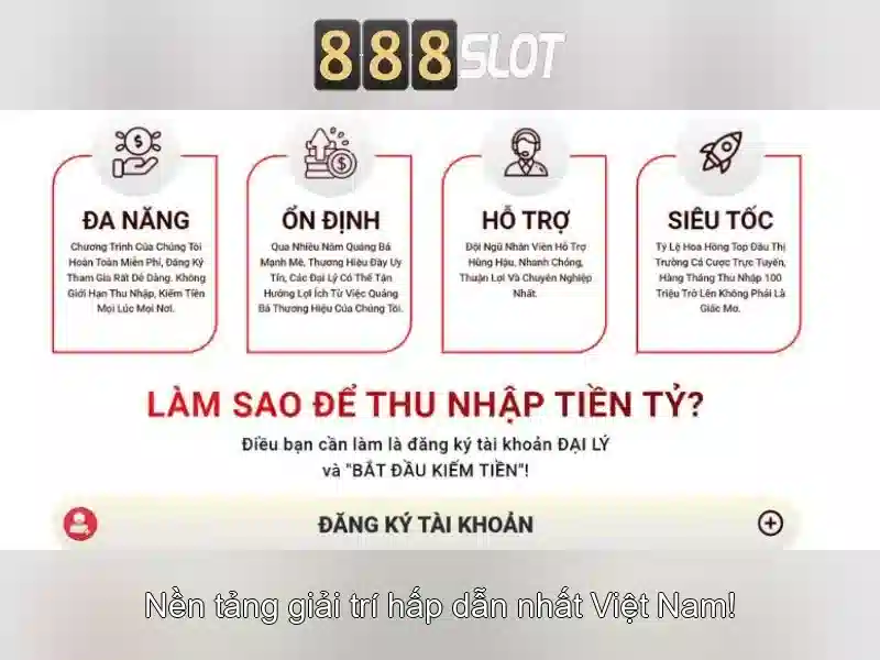 888slot: Nền tảng casino trực tuyến và các trò chơi slot nổi bật
